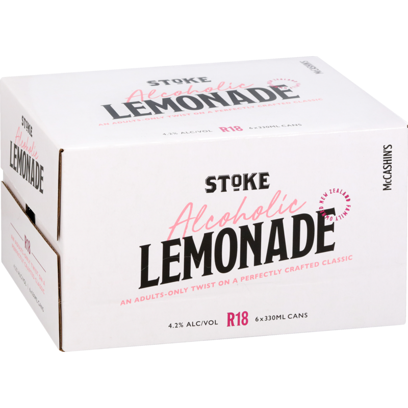 Alcoholic Lemonade 6pk Cans