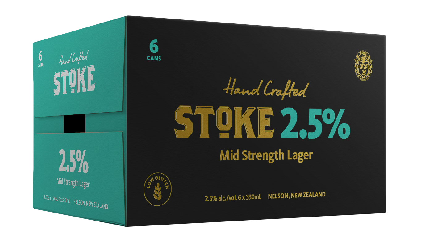 2.5% Mid Strength Lager 6pk Cans