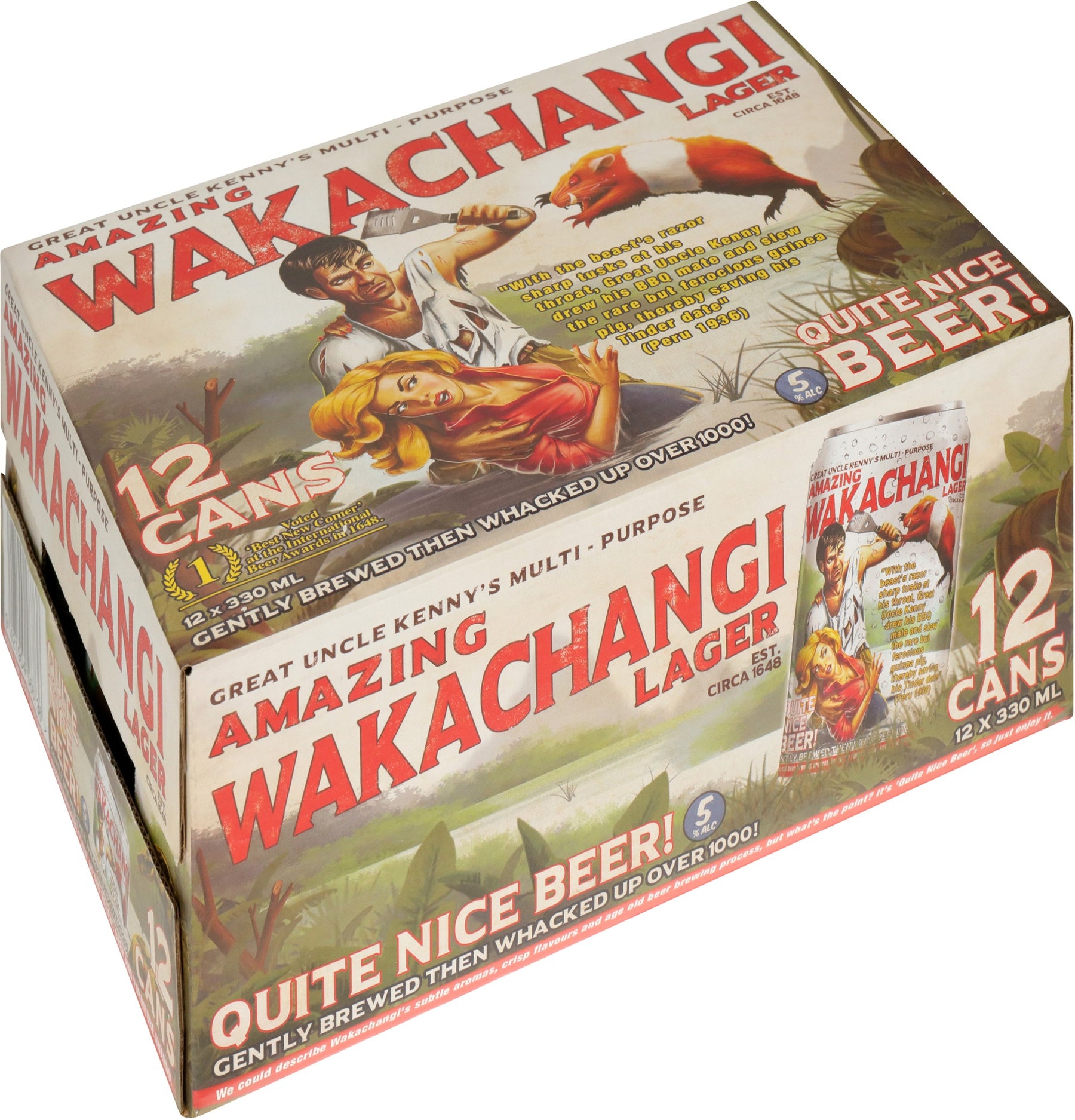 Lager 12 Pack Cans