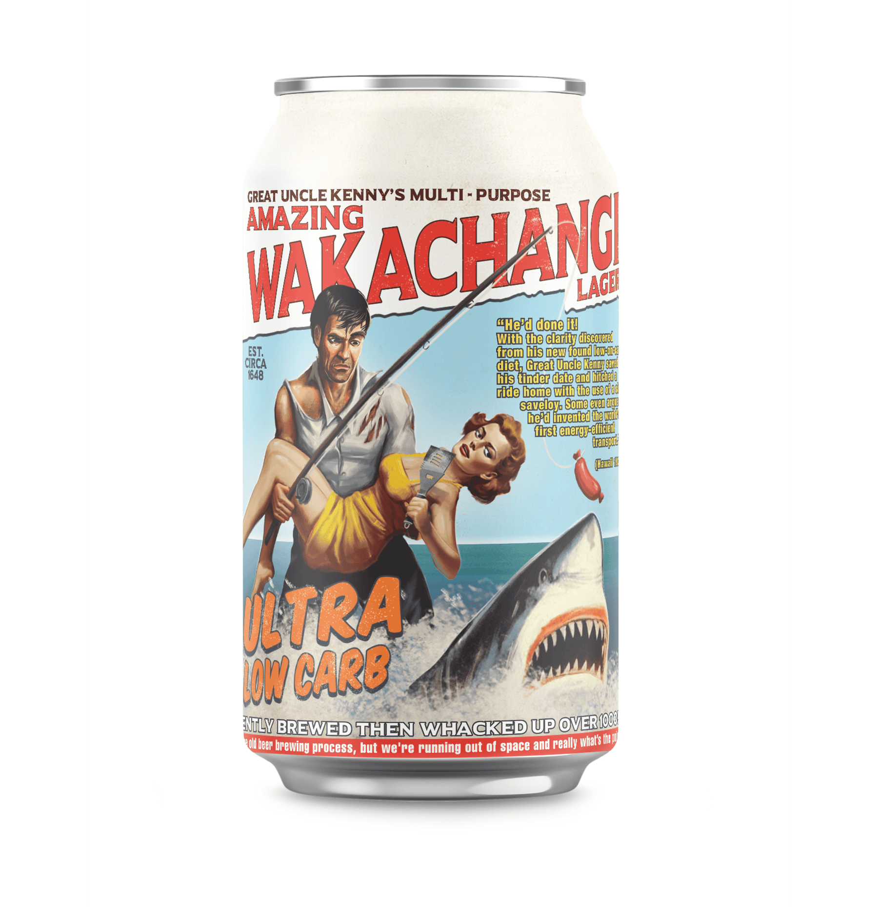 Ultra Low Carb Lager 12 Pack Cans
