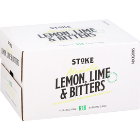 Alcoholic Lemon Lime & Bitters 6pk Can