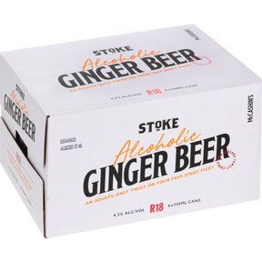 Alcoholic Ginger Beer 6pk Cans