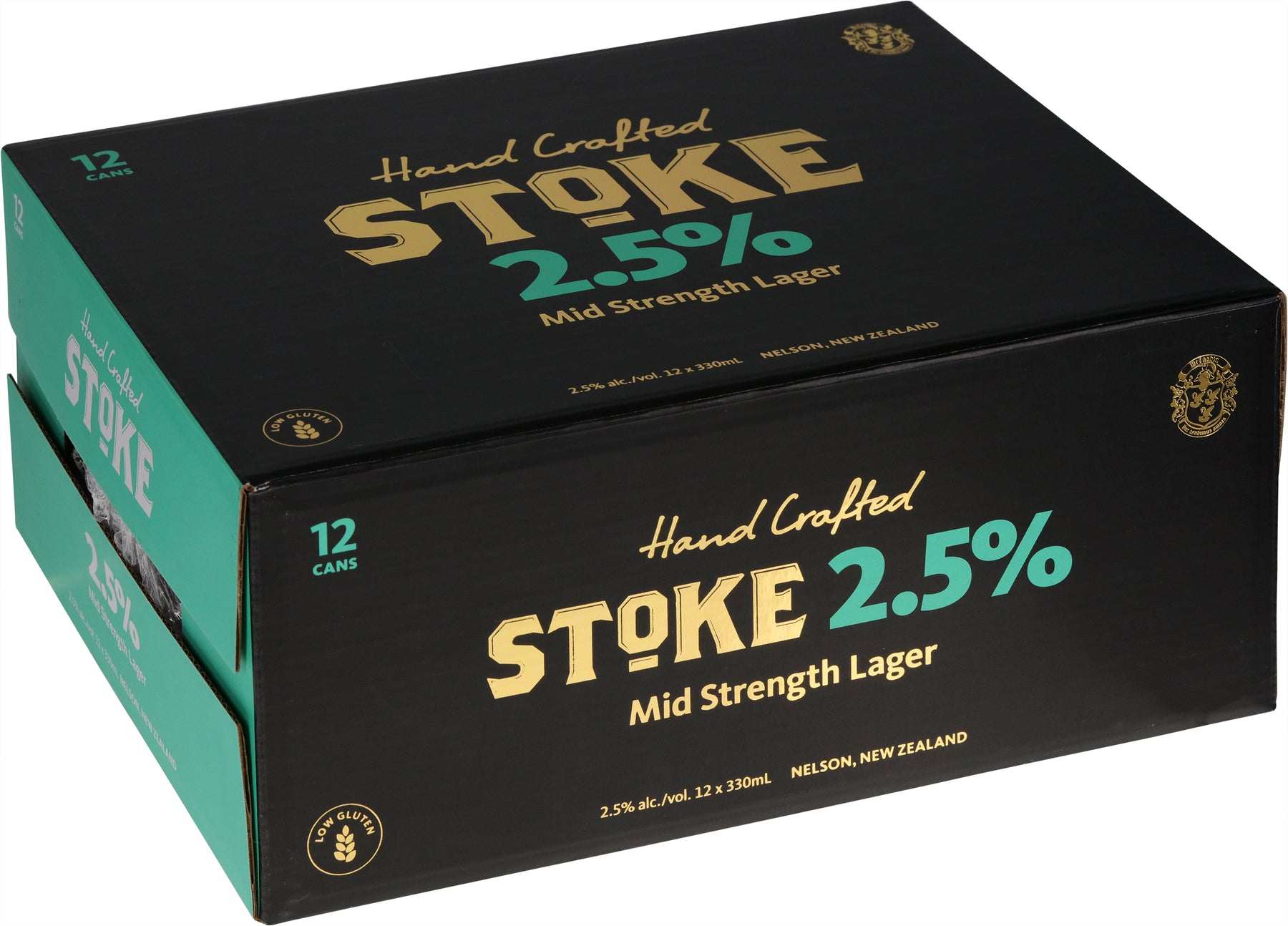 2.5% Mid Strength Lager 12pk Cans