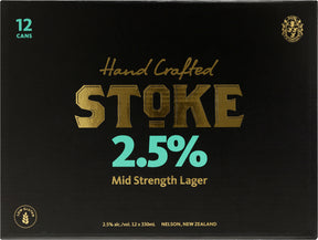 2.5% Mid Strength Lager 12pk Cans