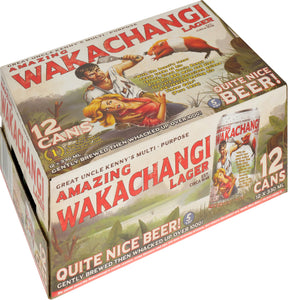 Wakachangi Lager 12 Pack Cans