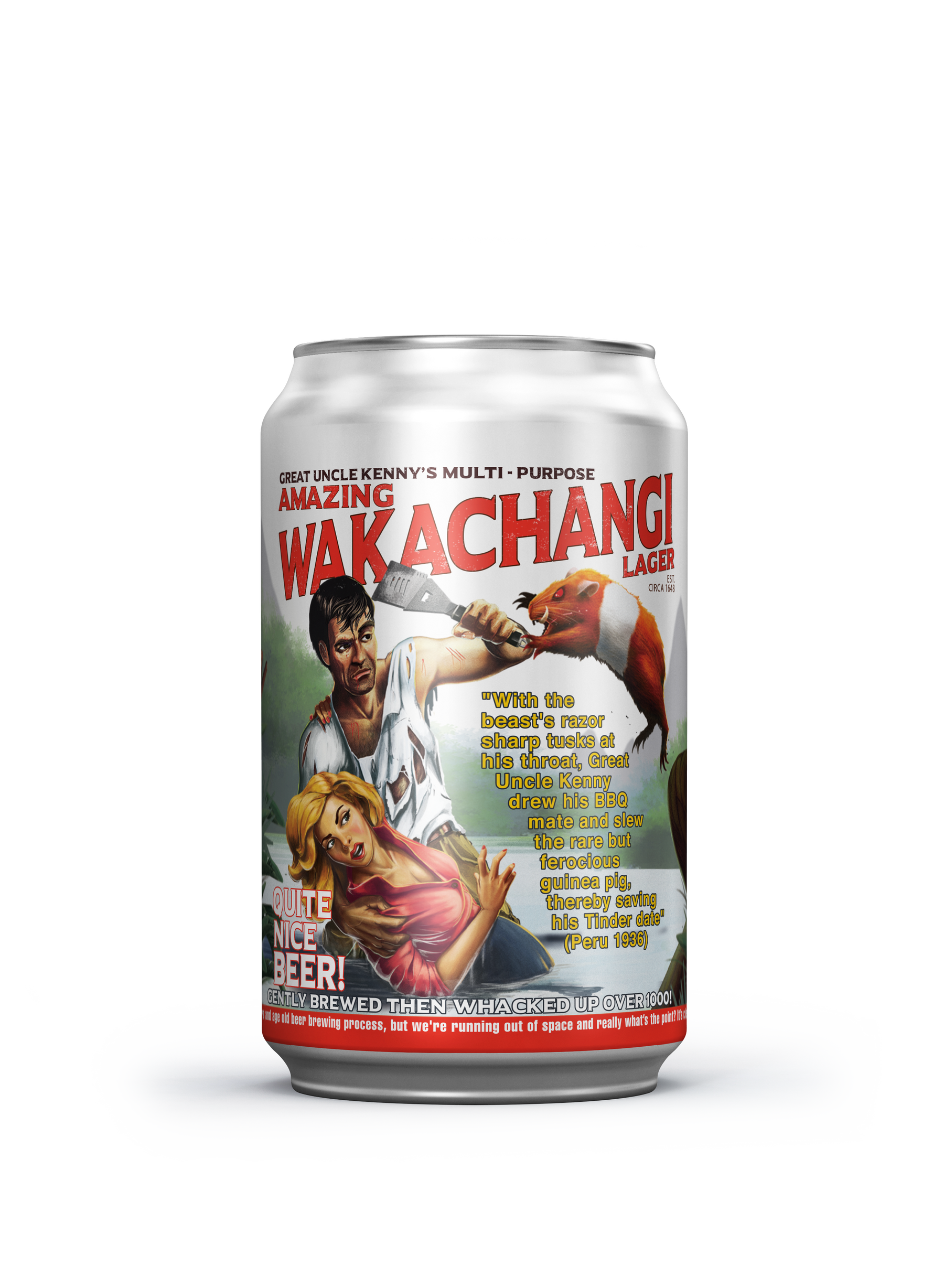 Wakachangi Lager 12 Pack Cans